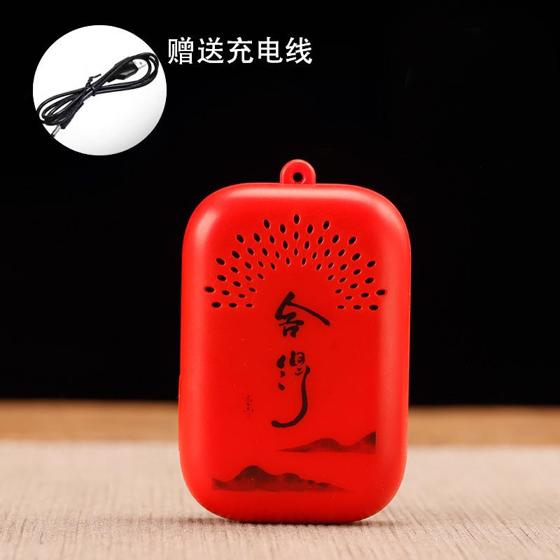 Small Player 51 Classic Tracks Rechargeable Record Player For The Elderly Single Loop Portable External Pendant Player - Image 1